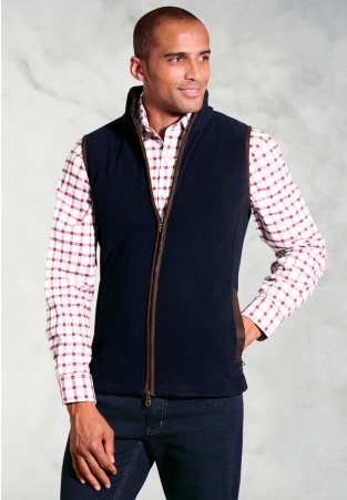 Cincinnati Navy Fleece Vest