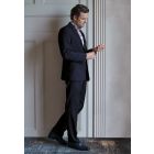 Tailored Fit Avalino Navy Suit - Vest Optional