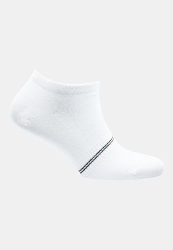 White Shoe Liner Sock - Pack of Three Pairs