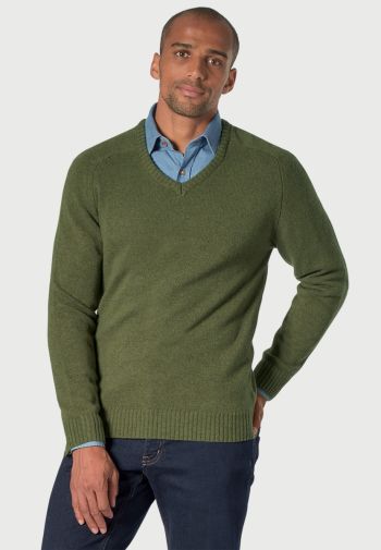 Barton Forest Lambswool V-Neck Sweater