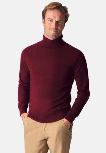 Shiraz Cashmere Roll Neck Sweater