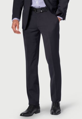 Tailored Fit Cassino Navy Washable Suit Pants