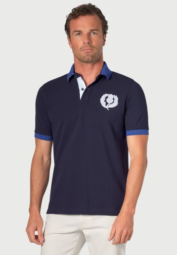 Dexter Pure Cotton Scotland Pique Polo Shirt