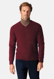 Shiraz Cashmere V-Neck Sweater