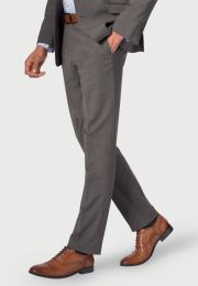 Tailored Fit Cassino Grey Washable Suit Pants