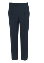 Tailored Fit Aldwych Navy Washable Suit Pants